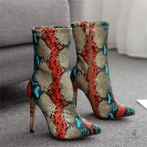 Bottines serpent variées, parfaites pour toutes les saisons