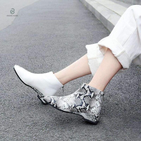 Bottines python plates, l’accessoire parfait pour toutes occasions