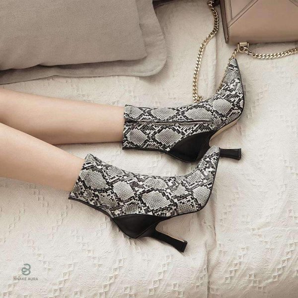 Bottines serpent tendance et chic