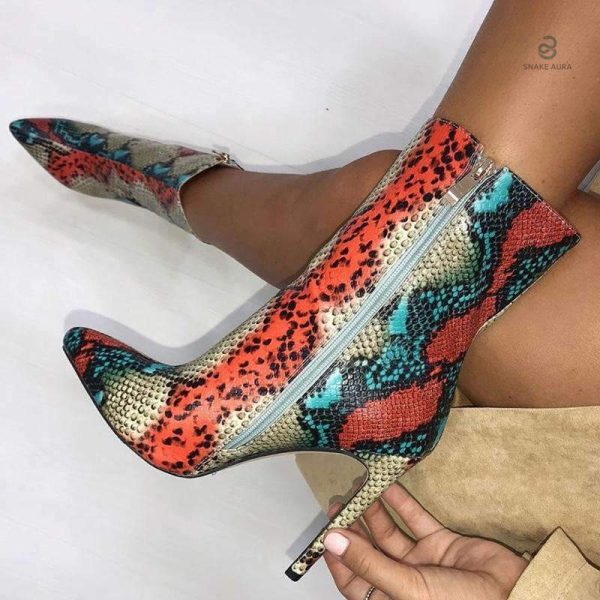 Bottines serpent, accessoire incontournable