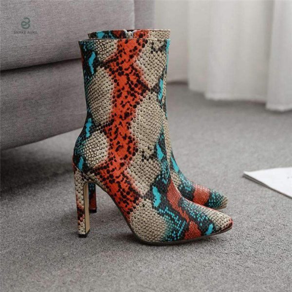 Bottines Python, élégance et confort réunis
