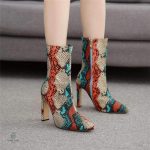 Bottines serpent pour un style unique et moderne