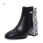 Bottines serpent élégantes pour un style unique
