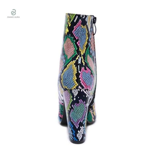Bottines serpent élégantes pour un look tendance