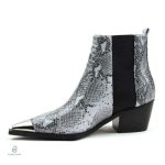 Style Chelsea serpent avec semelle confort