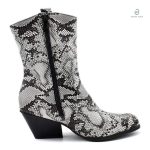 Bottines serpent au look moderne et unique