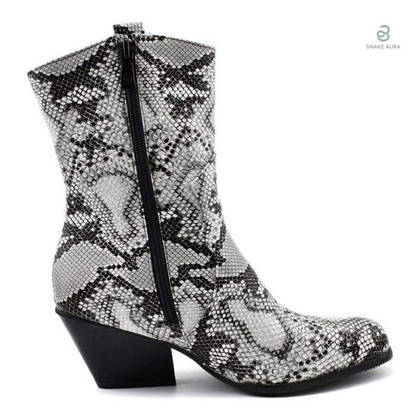 Bottines serpent au look moderne et unique