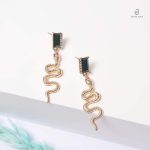 Accessoire mode serpent avec strass brillant