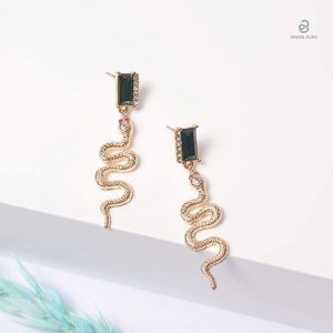 Accessoire mode serpent avec strass brillant