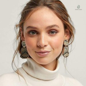 Accessoire mode : boucles d'oreilles serpent tendance