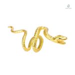 Boucles d'oreilles serpent à clip en 6 couleurs