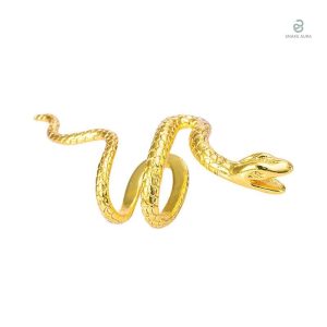 Boucles d'oreilles serpent à clip en 6 couleurs