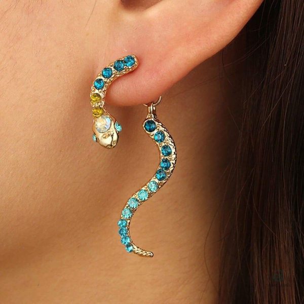 Boucles d'oreilles serpent pour un style audacieux et moderne