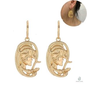 Boucles d'oreilles serpent, design original et élégant
