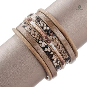 Bracelet bohème inspiré du serpent pour un style unique