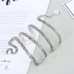Bracelet Serpent design moderne en Inoxydable