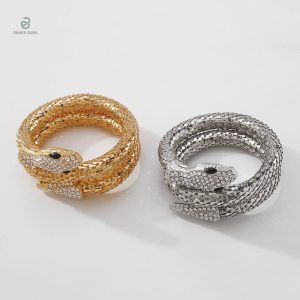 Bracelet Serpent chic pour femme, accessoire tendance
