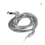 Bracelet serpent extensible souple en deux coloris