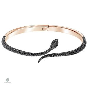 Bracelet serpent en zirconium, accessoire mode unique