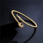 Bracelet serpent fin en cuivre, accessoire tendance et unique