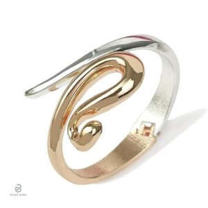 Bracelet serpent en acier au design original