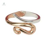 Bracelet serpent en acier inoxydable élégant