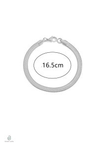 Bracelet serpent en argent, accessoire tendance pour toutes occasions