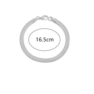 Bracelet serpent en argent, accessoire tendance pour toutes occasions