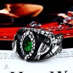 Bague serpent originale style Viking