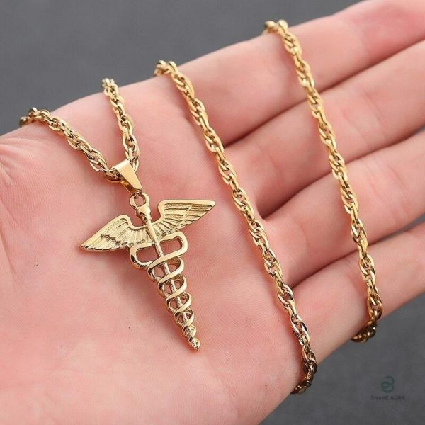 Collier serpent stylisé, pièce unique d'Hermès