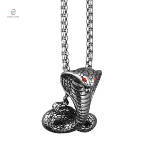Collier serpent cobra royal élégant et fascinant