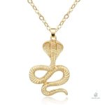 Collier Serpent Cobra en Or