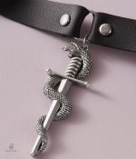 Accessoire mode : collier serpent chic en PU