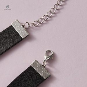 Collier en cuir PU, design serpent unique et stylé