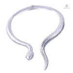 Collier Serpent en Argent élégant et stylé