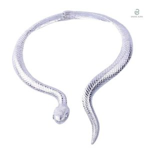 Collier Serpent en Argent élégant et stylé
