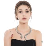 Bijou serpent en argent, design raffiné et moderne