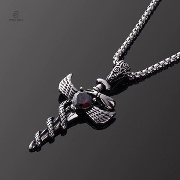 Accessoire serpent épée, parfait pour un look original