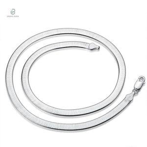 Collier Serpent en Argent Massif