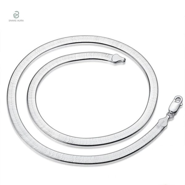 Collier Serpent en Argent Massif