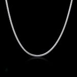 Collier Maille Serpent en Argent 925