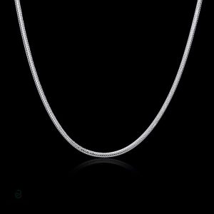 Collier Maille Serpent en Argent 925