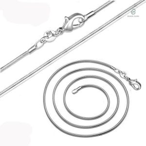 Collier serpent maille fin élégant et délicat