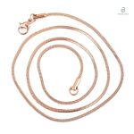 Collier Serpent en Or Rose