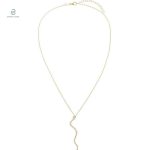 Collier en argent 925 inspiré par un serpent