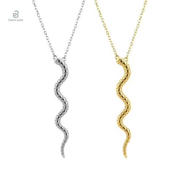 Collier Serpent Argent Femme élégant et moderne