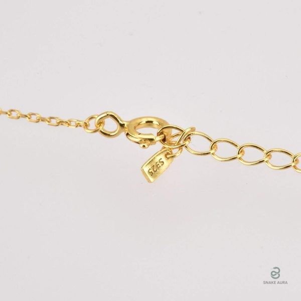 Collier argent femme inspiré de la nature serpentine
