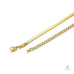 Accessoire mode : collier serpent or chic
