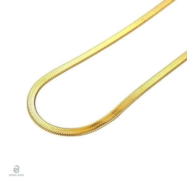 Collier or serpent, parfait pour toutes les occasions
