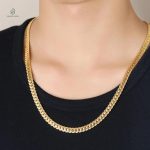 Collier serpent raffiné en or jaune